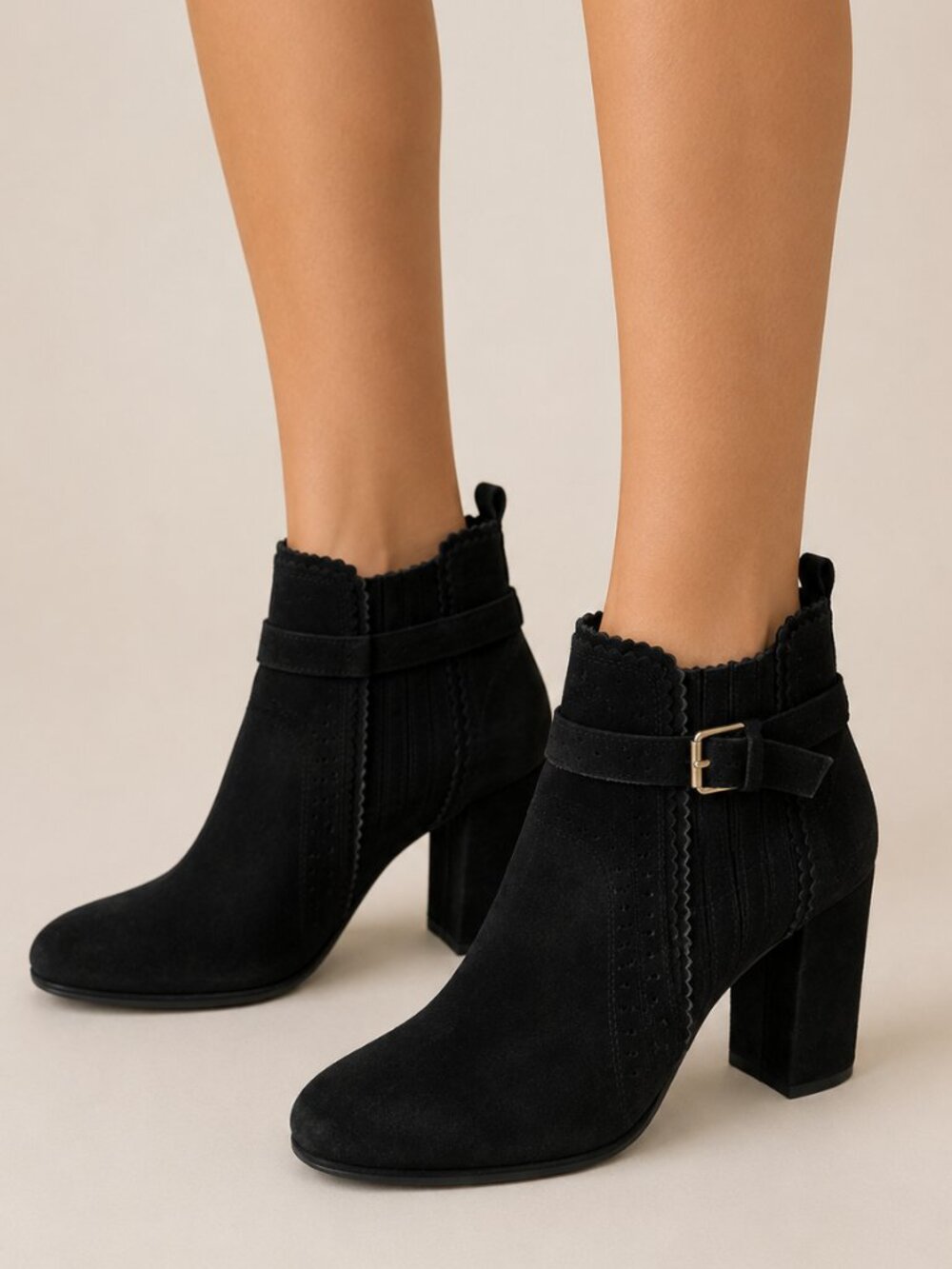 DV by Dolce Vita "Parkers" Suede Ankle Booties